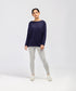 Women's Boat Neck Long Sleeve Tee